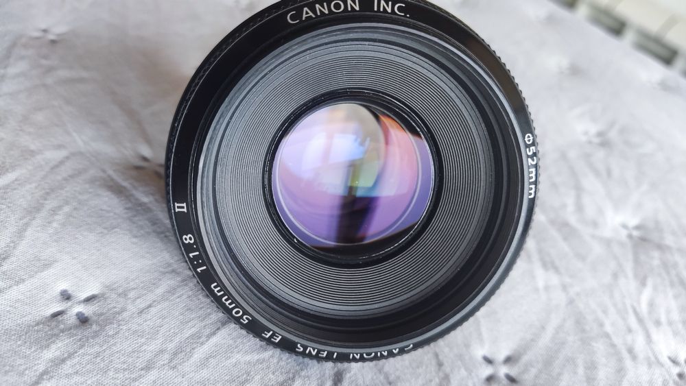 Lente Canon 50mm