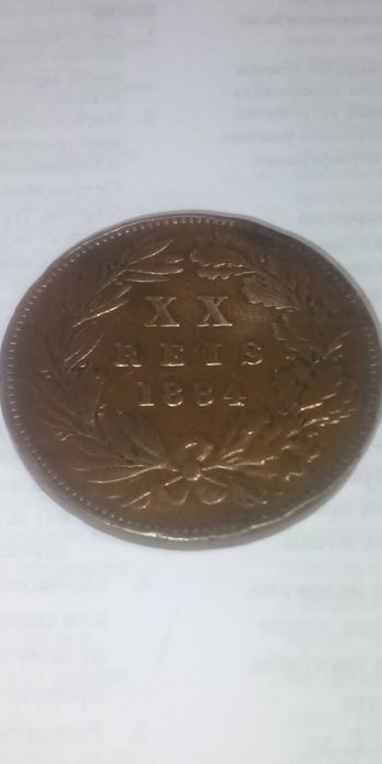 XX réis 1884 monarquia