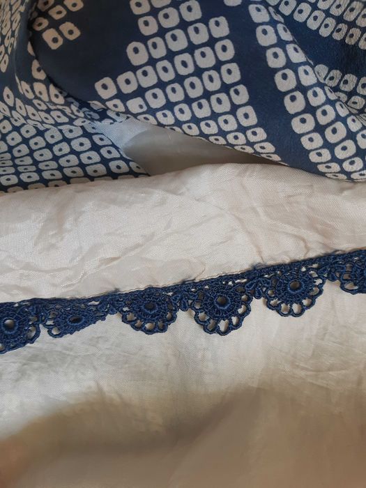 Шелковая макси юбка 100% шелк на завязках в этно стиле leifsdottir