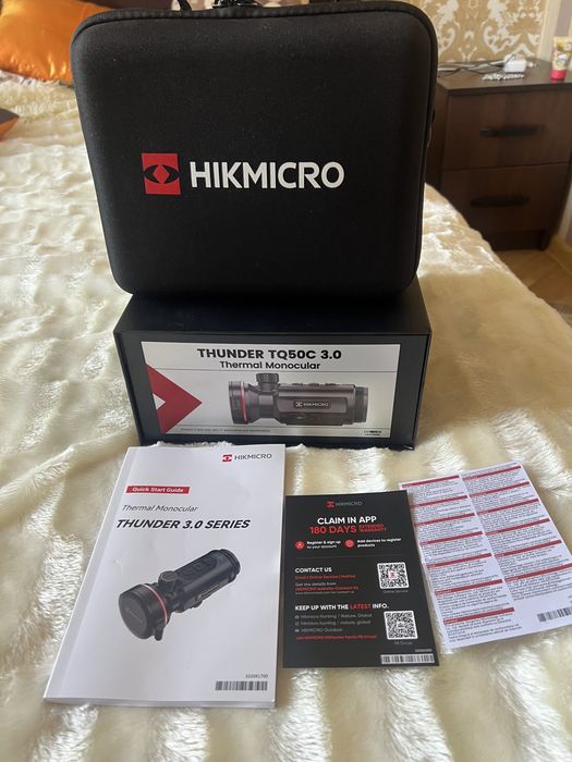 Тепловізійна насадка-приціл Hikmicro  Thunder TQ50C 3.0