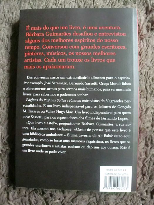 Páginas do Páginas Soltas
de Bárbara Guimarães