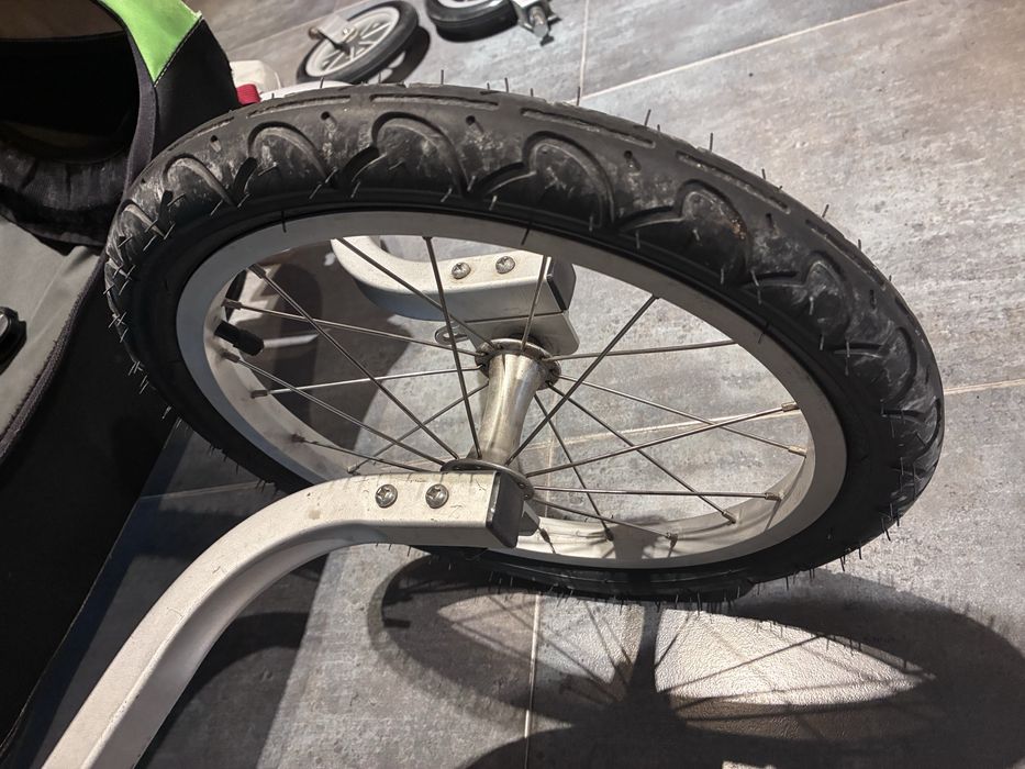 Wozek Thule 3w1 -> spacerowka, jogger, przyczepka