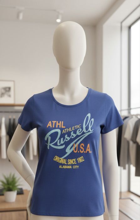 T-shirt Russell Athletic Rozmiar: XL Kolor: chabrowy