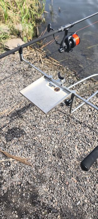 Stojak karpiowy tri pod z nierdzewki