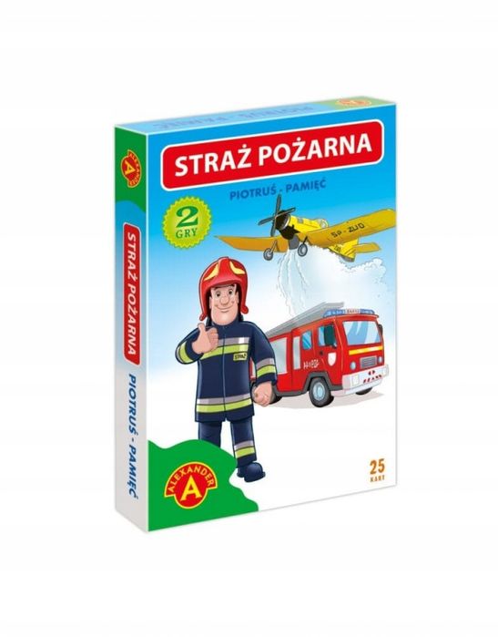 Gra Karciana Piotruś Pamięć Straż Pożarna