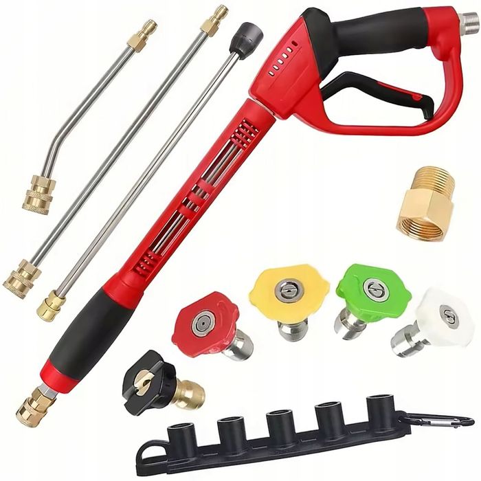 Pistolet do Myjki Karcher HD/HDS – 5 Dysz, 3 Lance, Adapter M22