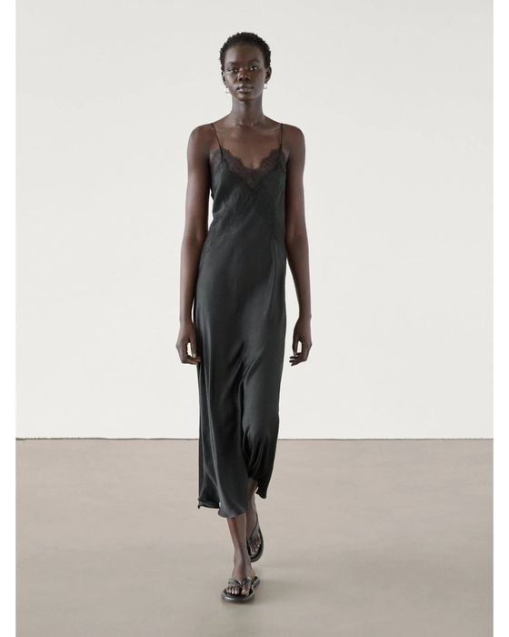 Сукня комбінація massimo dutti