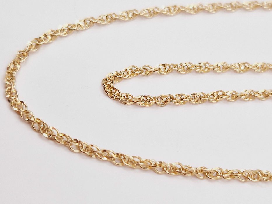 Złoty łańcuszek 585 (14k). Idealny!