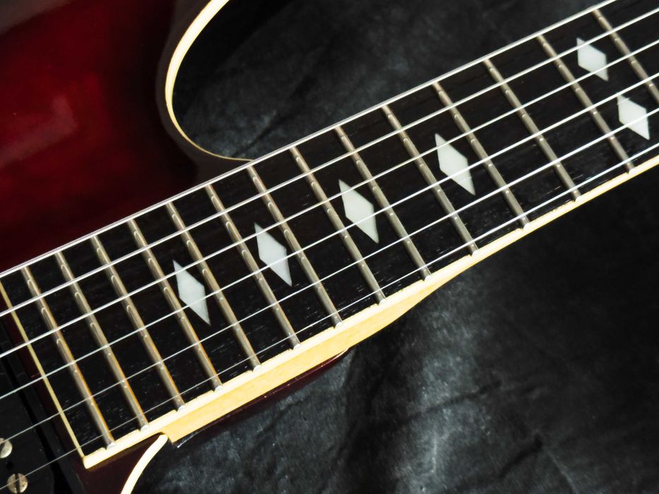 B.C. Rich Warlock-920JE See Through Red Burst