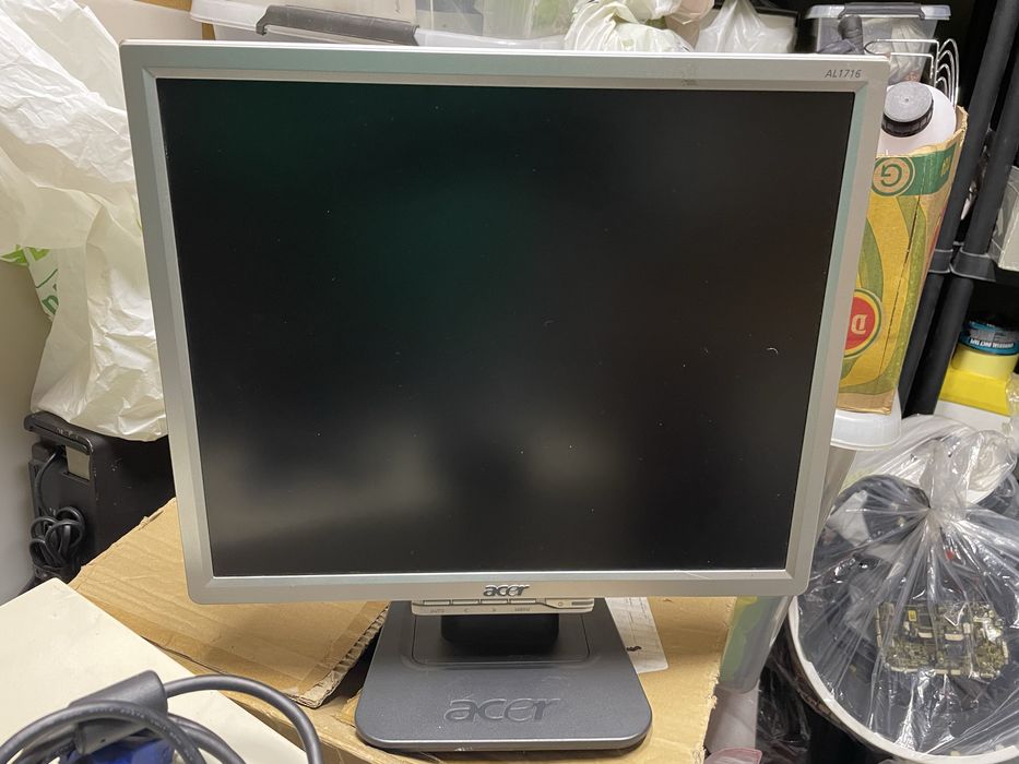 Monitor Acer AL1716 VGA D-SUB + Okablowanie! Okazja!