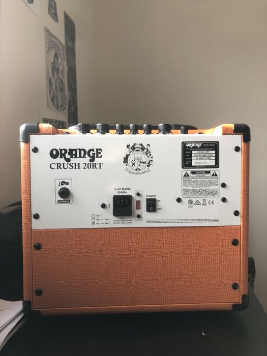 Amplificador de guitarra elétrica Orange Crush 20RT