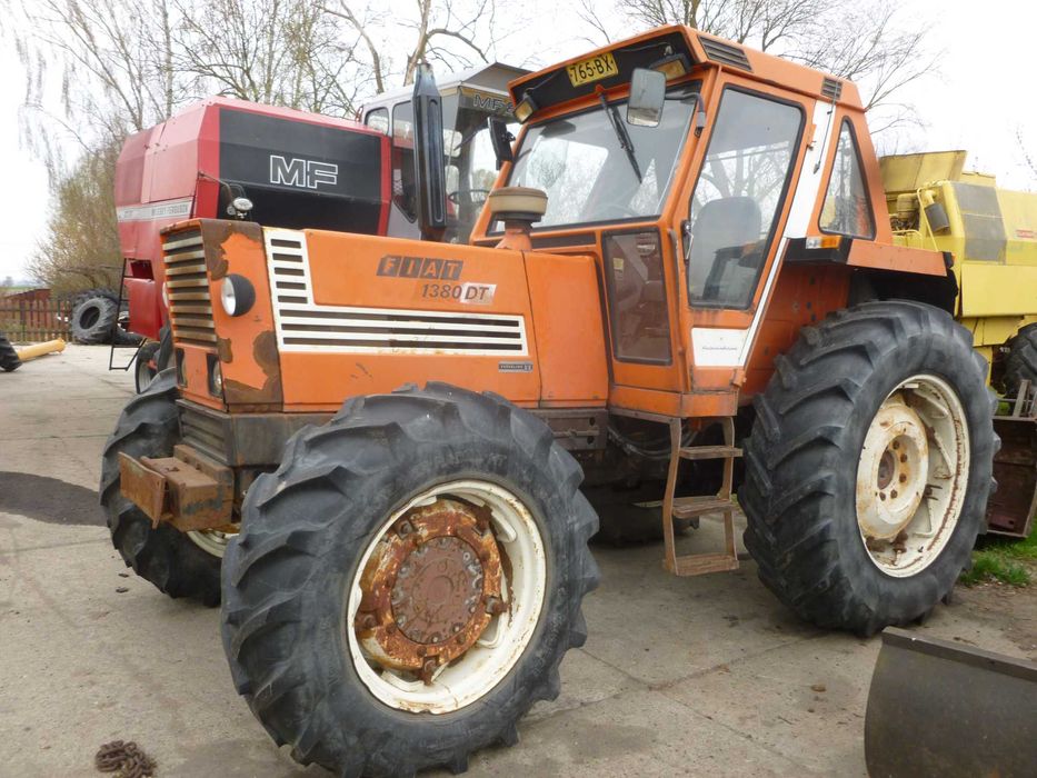 fiat 1380 dt, case,zetor sprowadzony