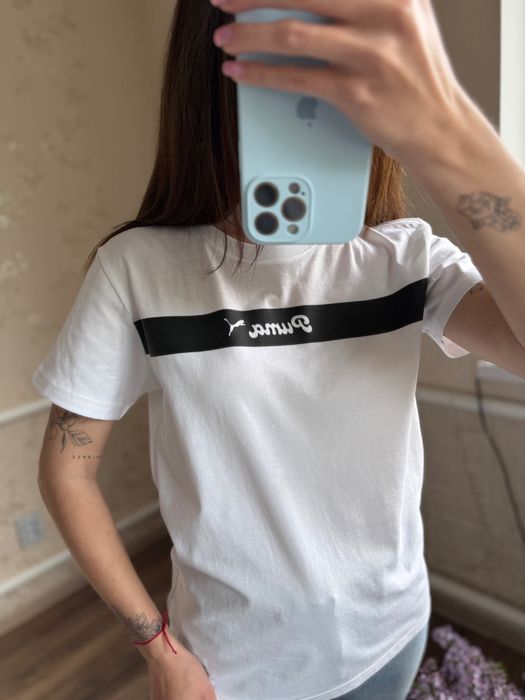 Футболка жіноча calvin klein, пума, puma оригінал, кельвін кляйн