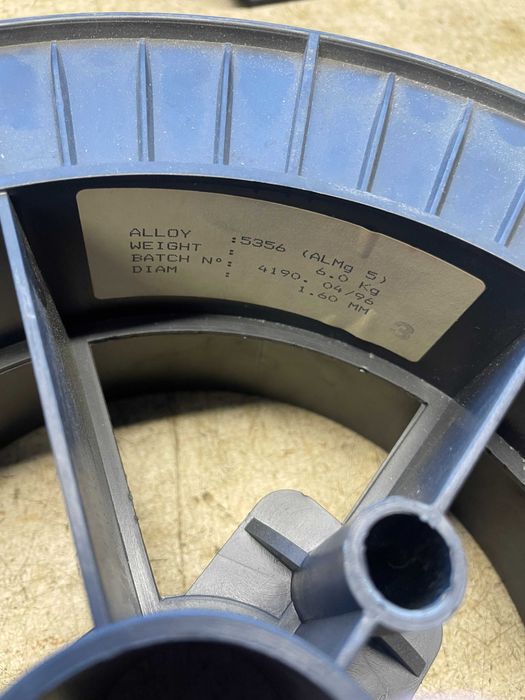 6kg Drut aluminiowy do migomatu ALMg5 średnica 1,6