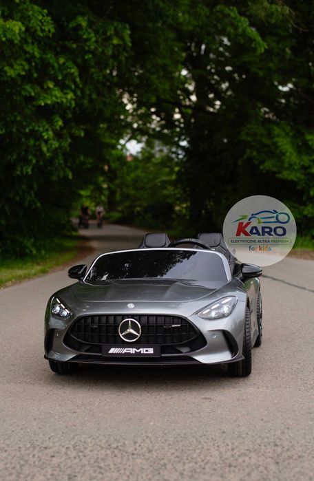 Mercedes GT63 AMG 24V Auto Elektryczne dla Dzieci Szare