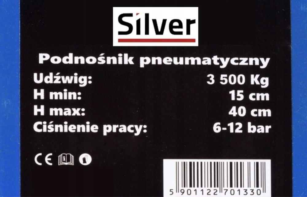 Пневмоподушка домкрат 3.5 тони•пневмодомкрат 3500 кг•пневматичний