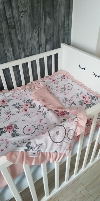 Wyprawka pościel Rożek kocyk minky bawełna