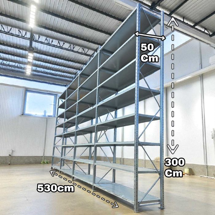 Regały magazynowe półkowe STOW