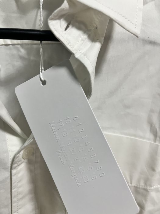 Maison margiela рубашка shirt марджела С БИРКАМИ