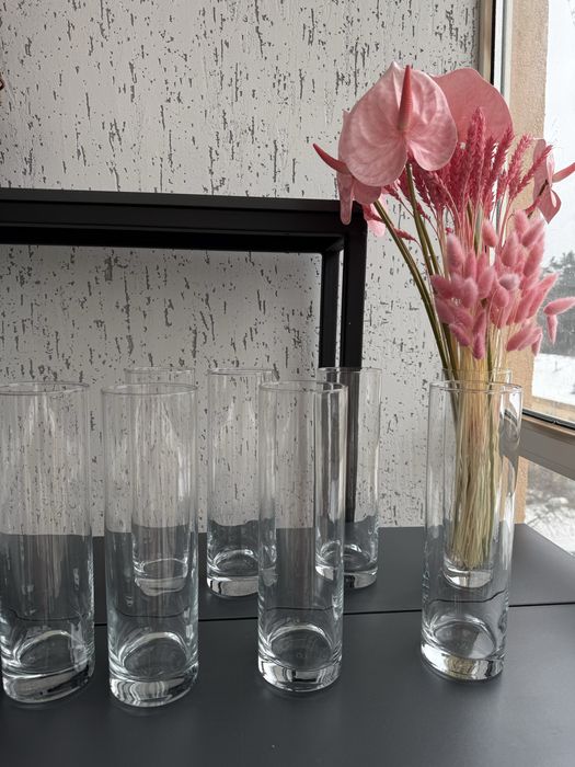 Скляні вази нові