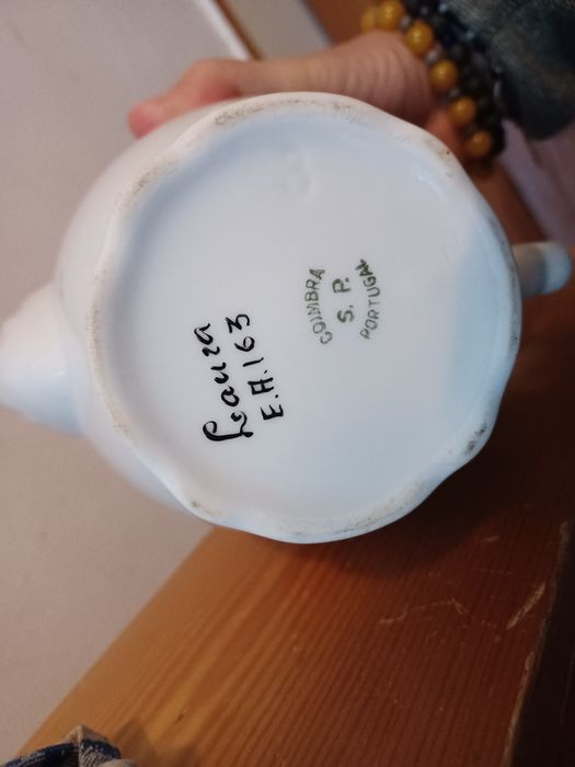 Serviço de café floral