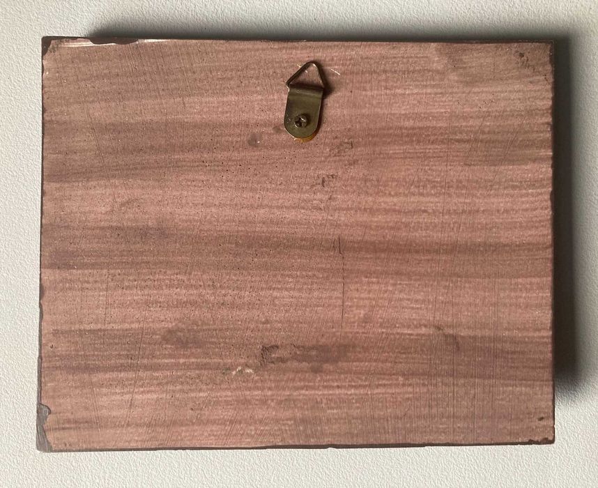 Quadro com Relevo Lisboa - Portugal (~15 x 12cm)