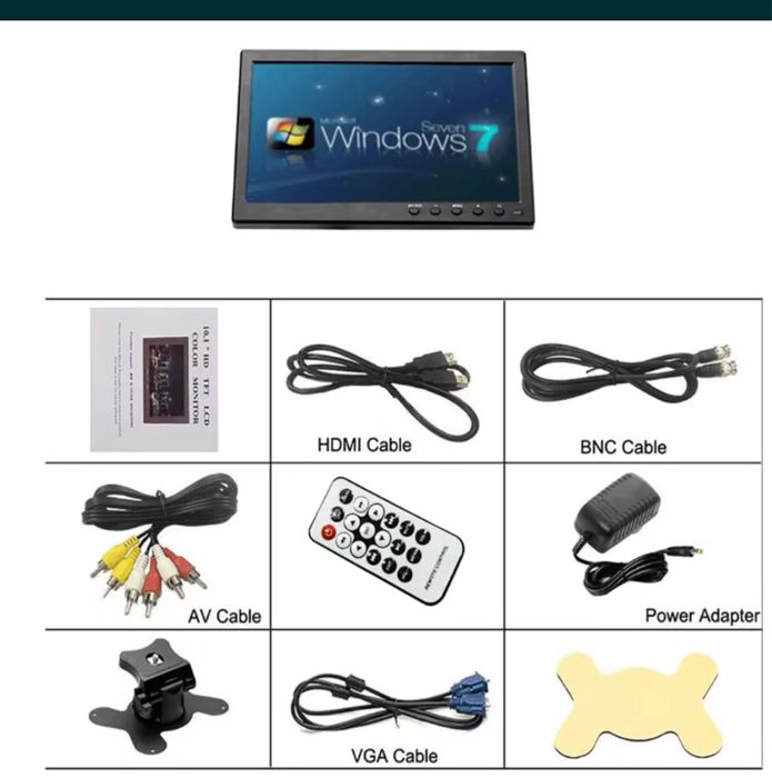 Monitor do auta lub monitoringu