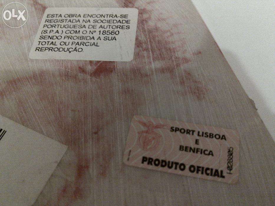 benfica estatueta (emblema, cinzeiro, águia) produto licenciado raro
