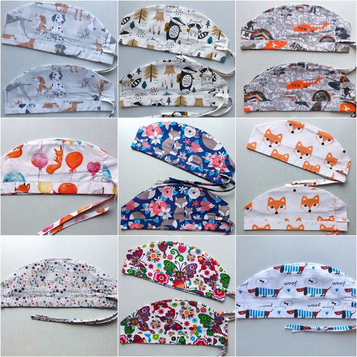 Медицинские  шапочки   для медика, студента, ветеринара,хирурга