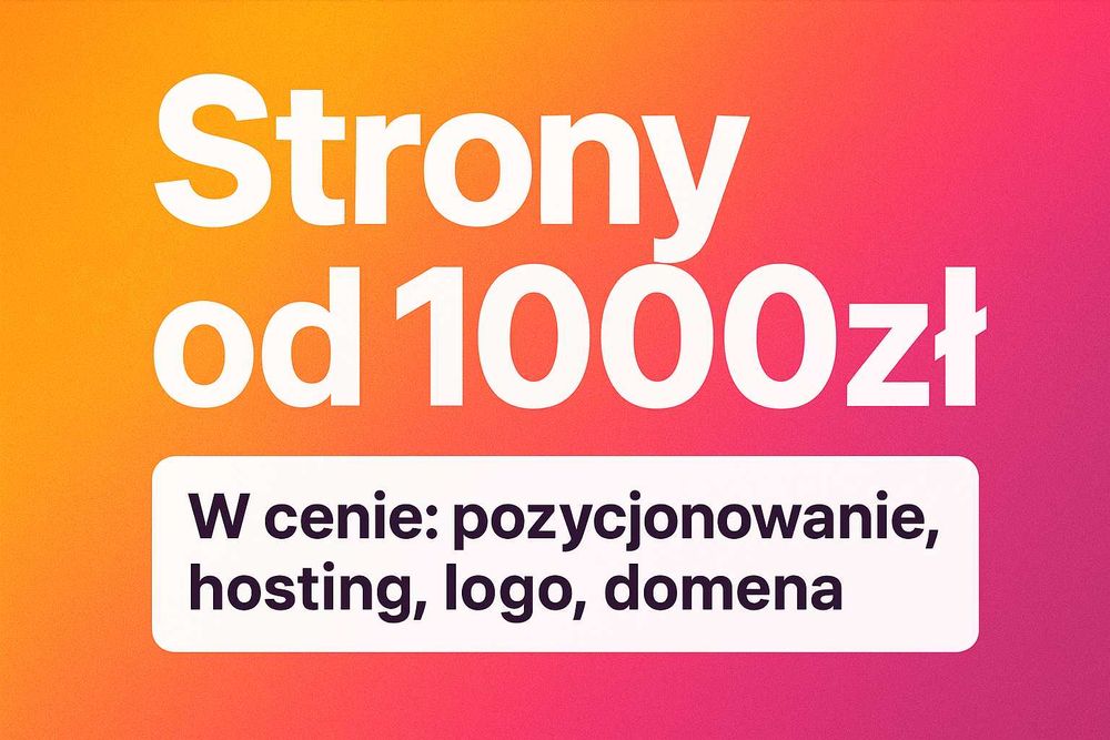 Strona internetowa WWW | Tworzenie stron internetowych | Projektowanie