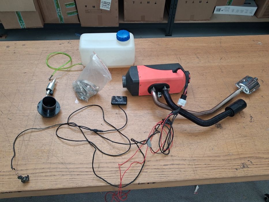 Aquecimento sofagem  parque diesel 12v