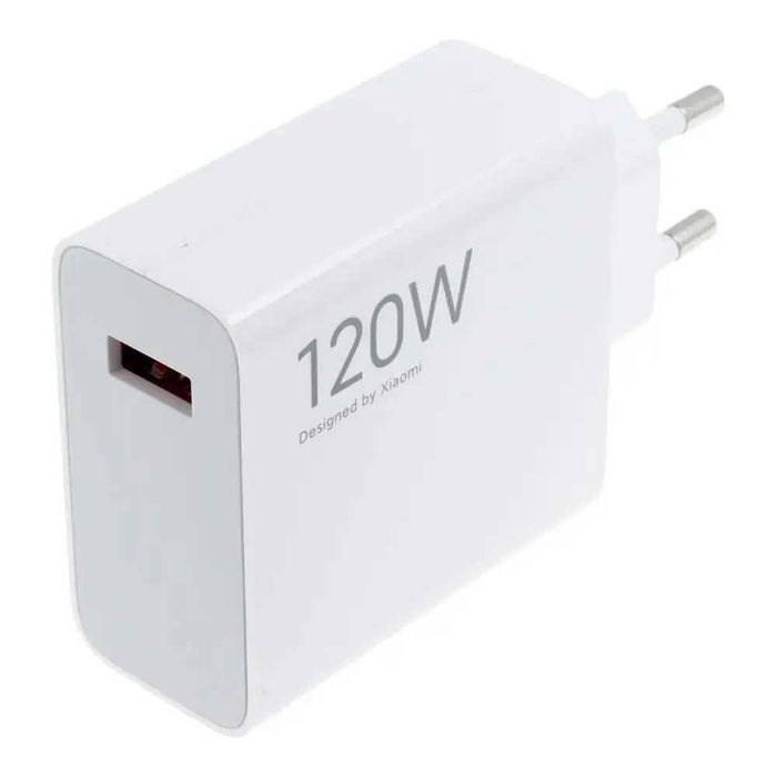 Мережевий зарядний пристрій Xiaomi 120W Power Adapter Suit з кабелем USB - Type-C white без упаковки