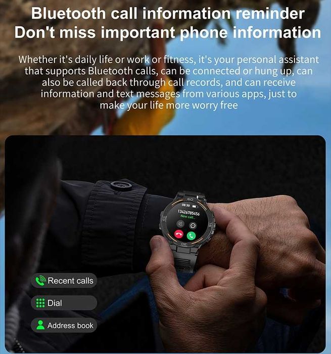 Смарт часы. LIGE HW50 PRO. NFC. LED-фонарик. Тактические,спортивные.