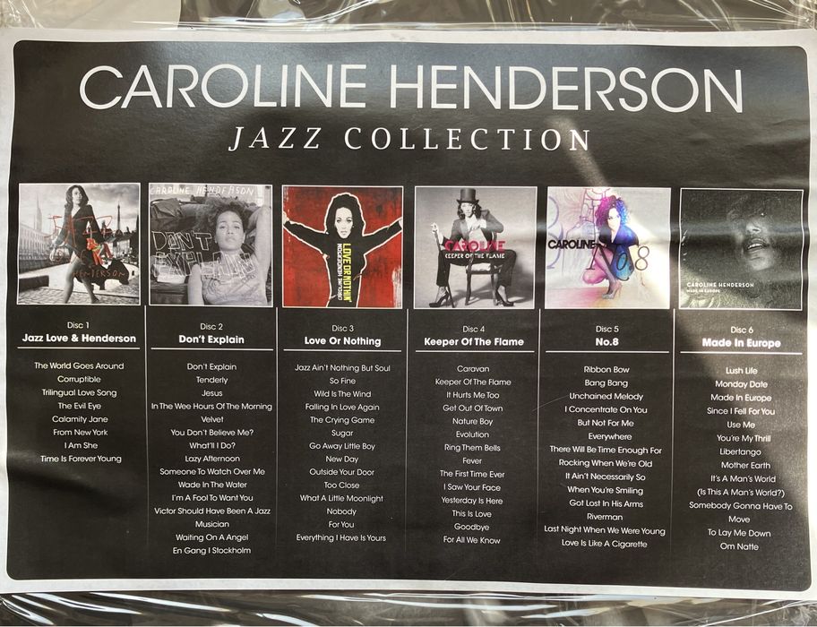 CAROLINE HENDERSON - Jazz Collection Box