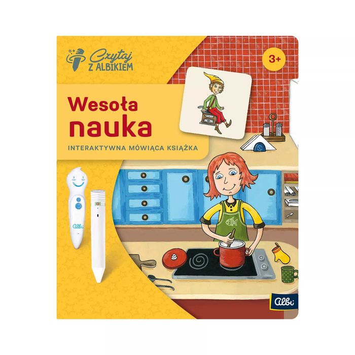 CZYTAJ Z ALBIKIEM Interaktywna Książka Wesoła nauka dla Dzieci 3+ Albi