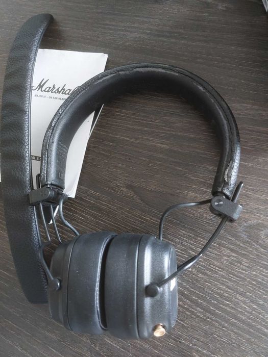 Słuchawki Marshall Major IV 4 Bluetooth + NOWE PODUSZKI I PASEK