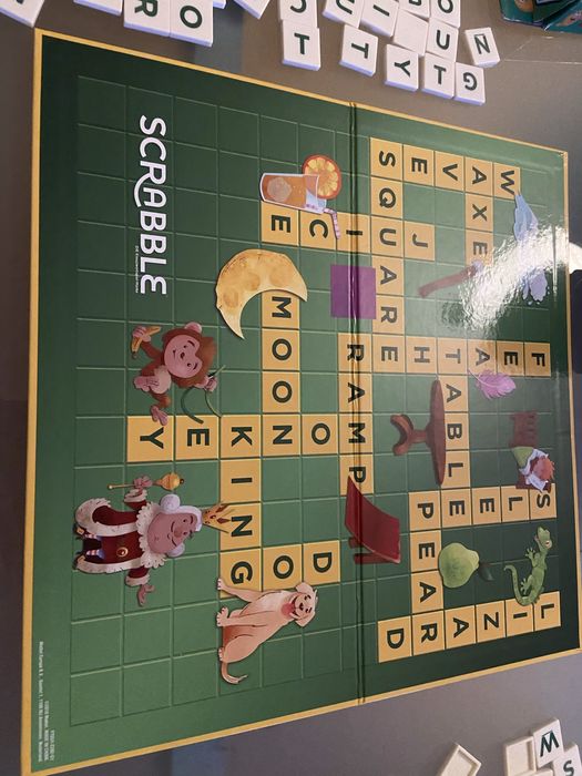 Jogo de scrabble infantil - aprender ingles