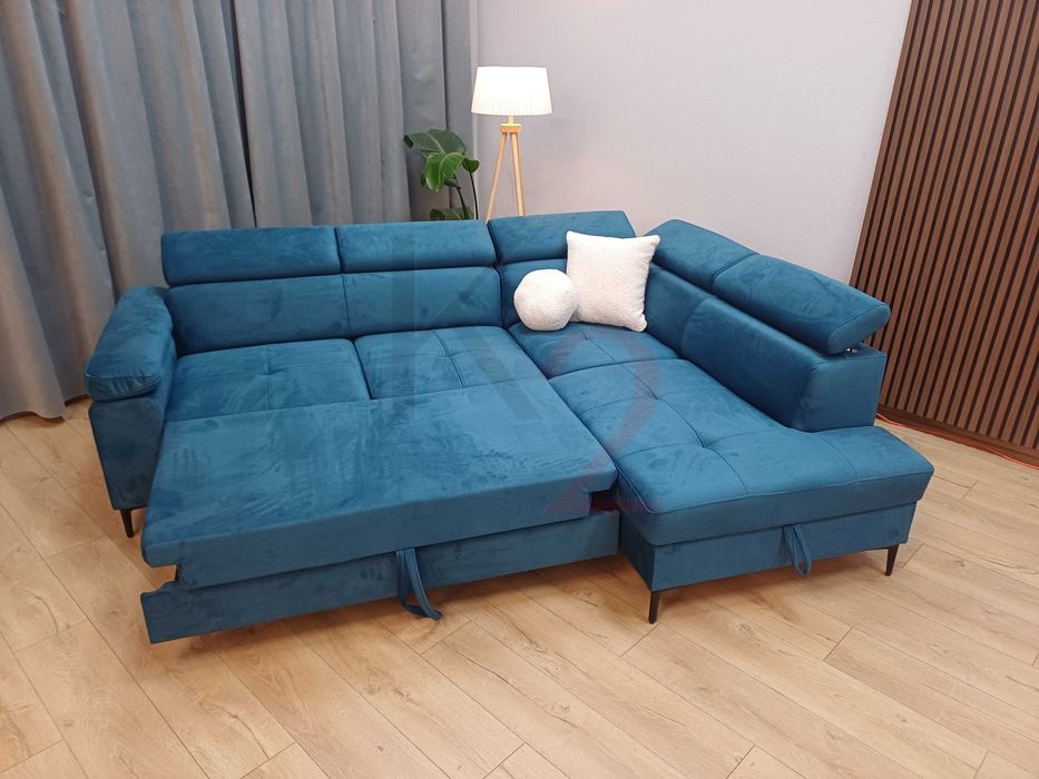 Narożnik Rimo od producenta sofa, kanapa, mały narożnik, gratis jasiek