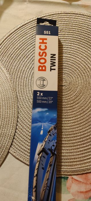 Escovas Bosch Twin 551 550/500 mm