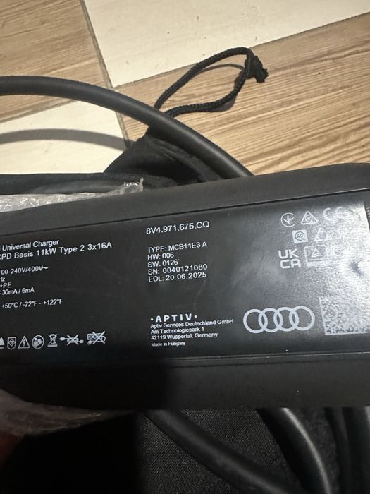 Зарядка audi e-tron,11kw,2025рік