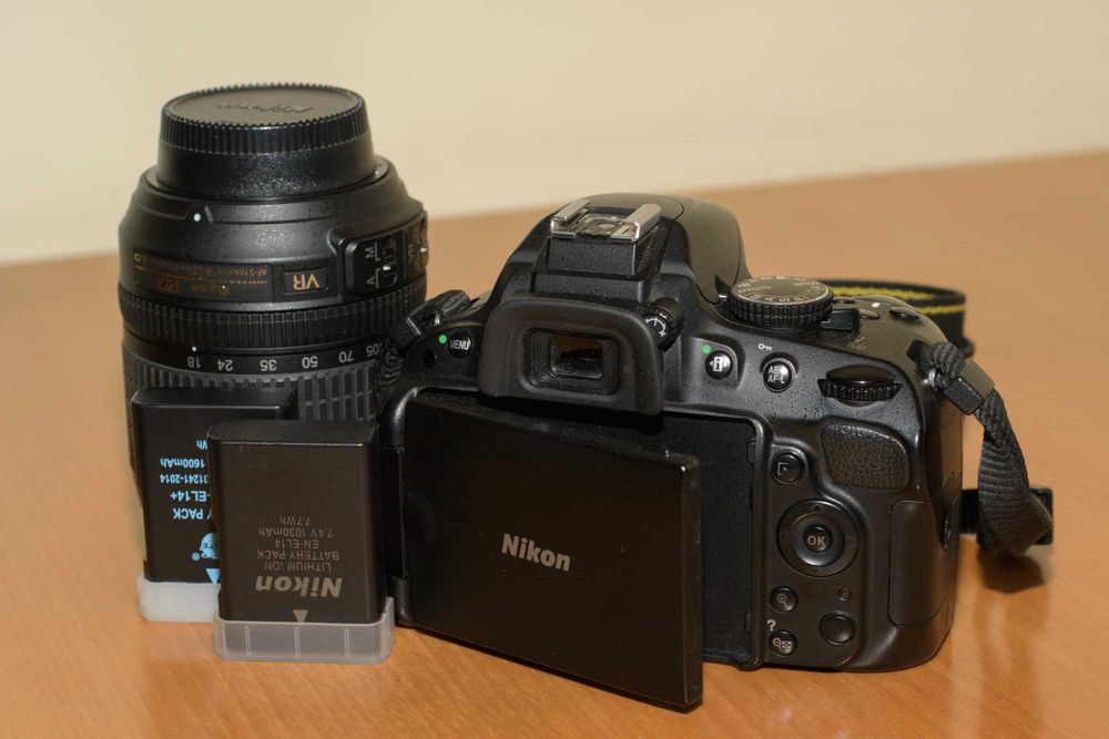 Máquina Fotográfica Nikon D5100 + Lente 18–105mm + Ofertas