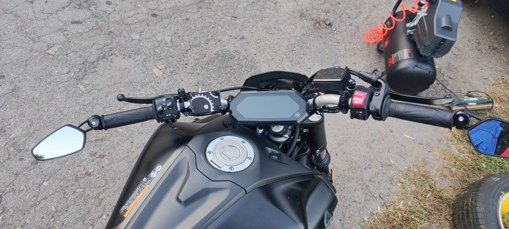 Yamaha MT-07, 2021 рік, 19 000 км, колір – чорний (Stealth Black).