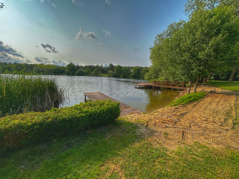 Domek letniskowy nad jeziorem