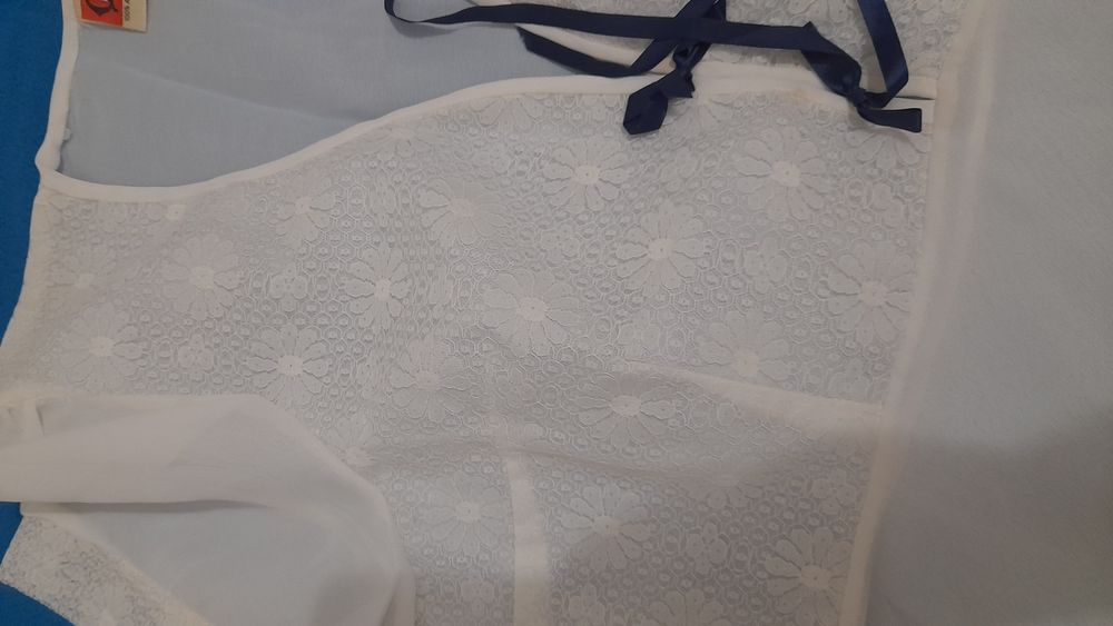 Camisa de noite branca