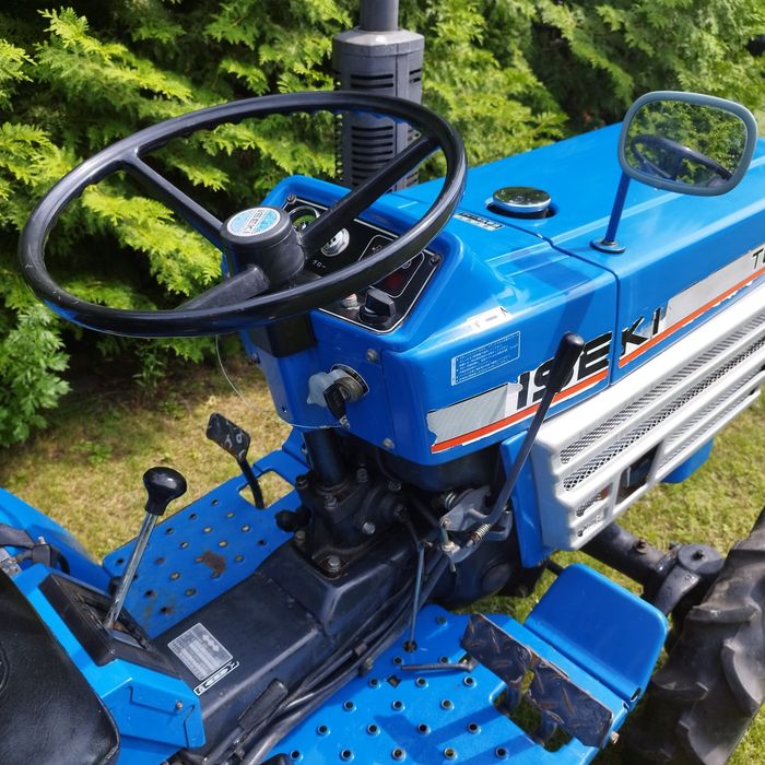Iseki TU1400D – zadbany kompaktowy ciągnik ciągniczek traktorek | 4x4 | 584 mth | Stan bardzo dobry