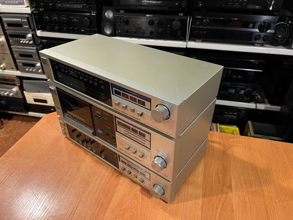 Wieża Fischer wzmacniacz CA-35 magnetofon CR-35 tuner FM-35 Audio Room