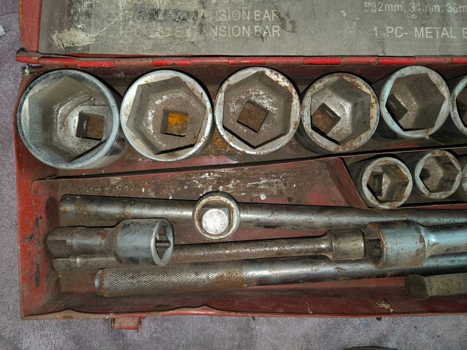 Набор торцевых ключей на 21 предмет с приводом 3/4".