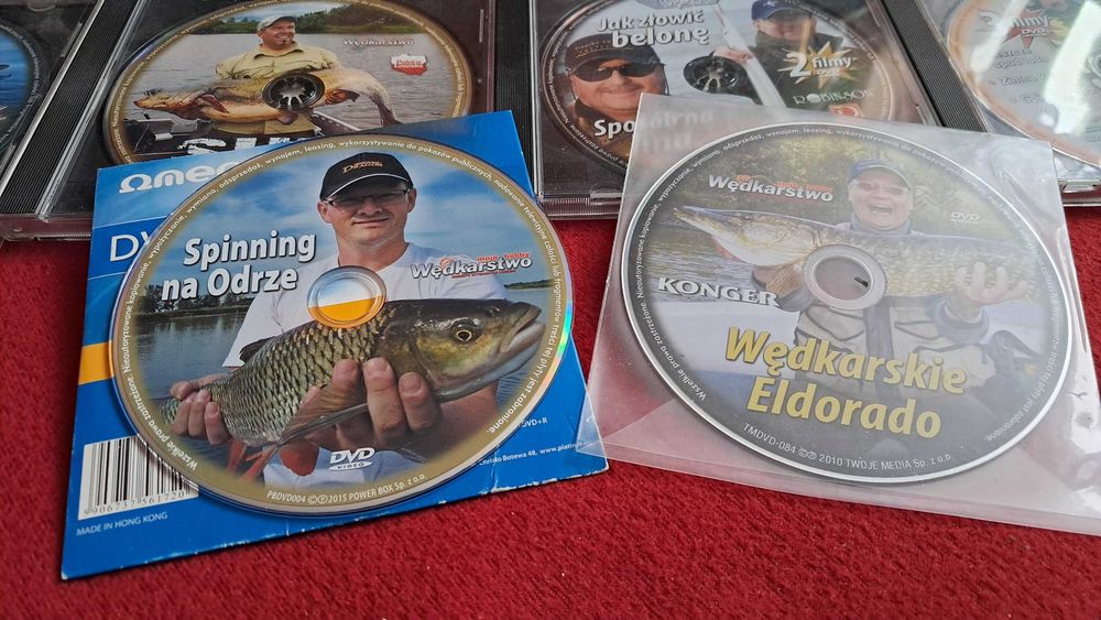 DVD Wędkarstwo na Ryby Robinson Top Fish kolekcja wędkowanie