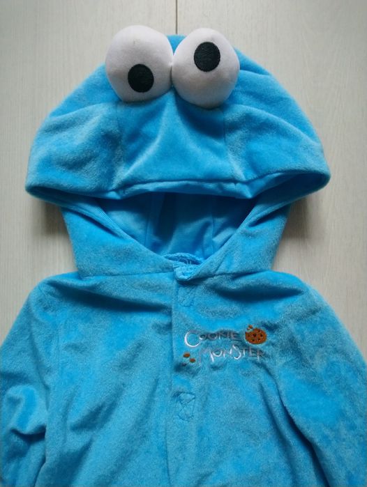 Карнавальний з маскою Cookie Monster Sesame Street 2-3 роки