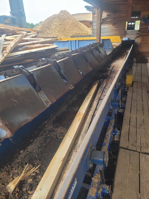 Rębak stacjonarny Teknamotor 650EB Stoły podawcze Redler